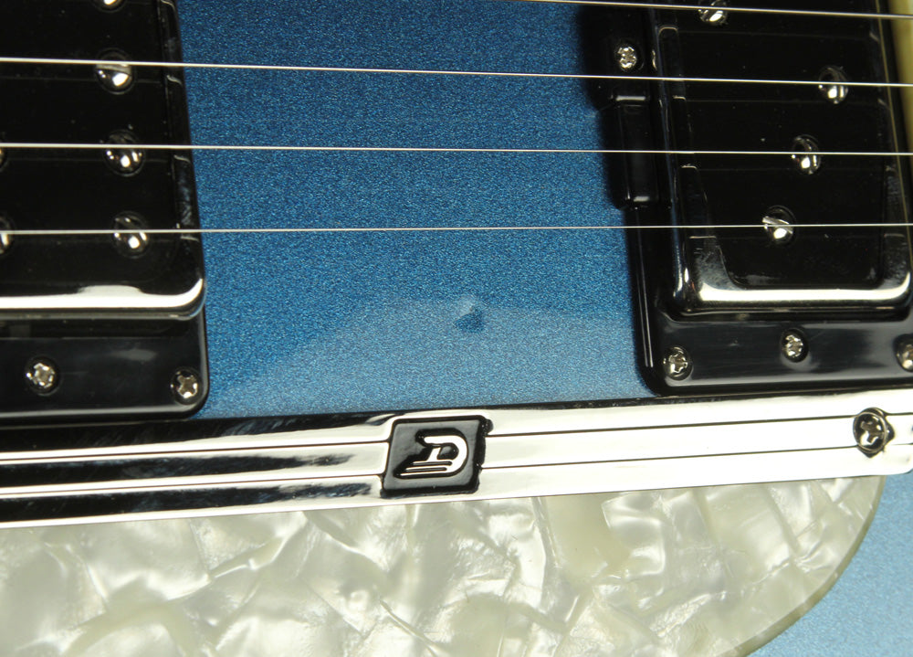 Used 2014 Duesenberg Fullerton Elite Catalina Electric Guitar Blue — 6