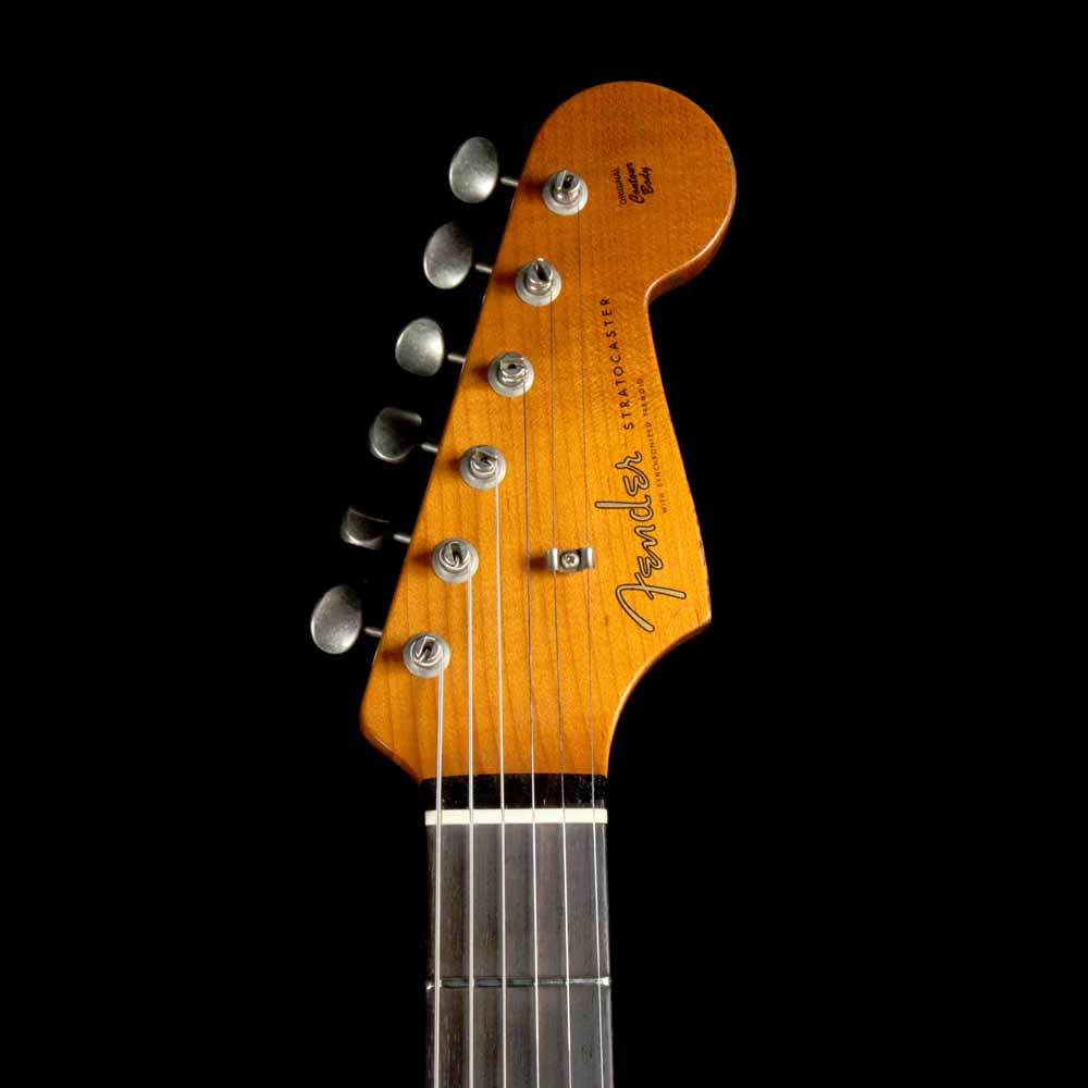 Fender Custom Shop '60s Roasted Ash Stratocaster Relic 3-Tone Sunburst — 4