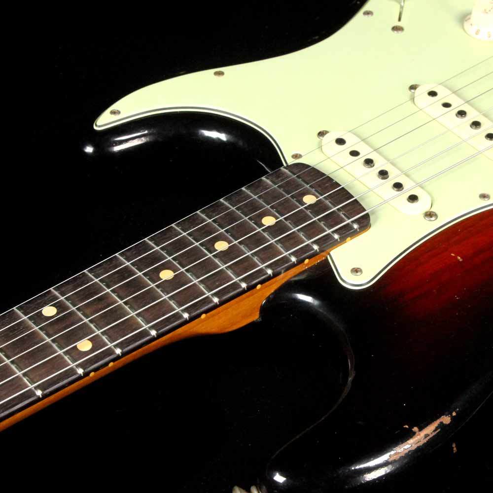 Fender Custom Shop '60s Roasted Ash Stratocaster Relic 3-Tone Sunburst — 8
