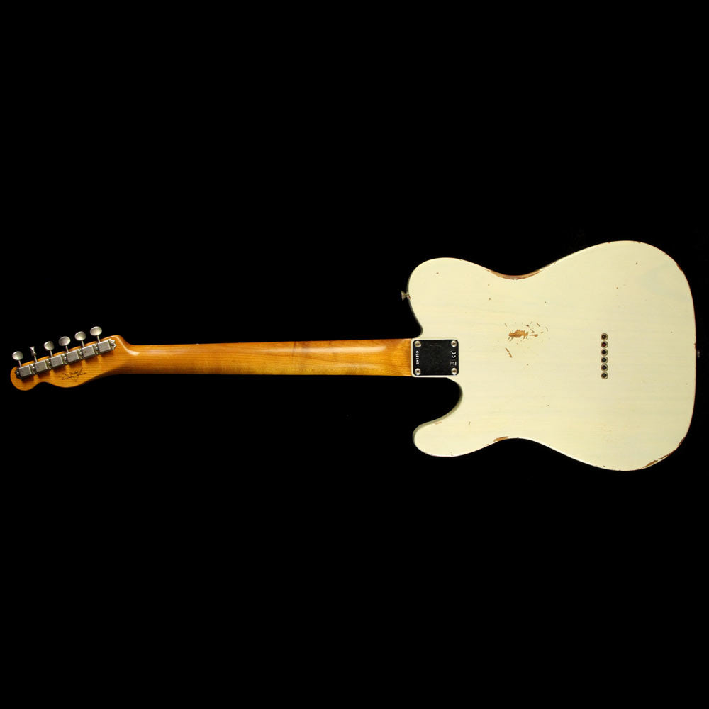 Fender Custom 60s Roasted Ash Telecaster Relic Vintage Blonde — 3