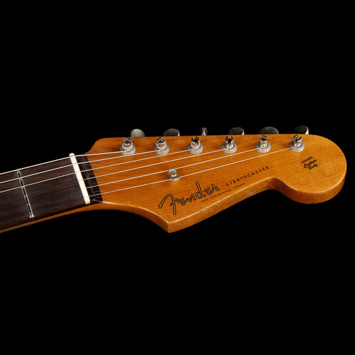Fender Custom Shop '60s Roasted Ash Stratocaster Electric Guitar Relic Black