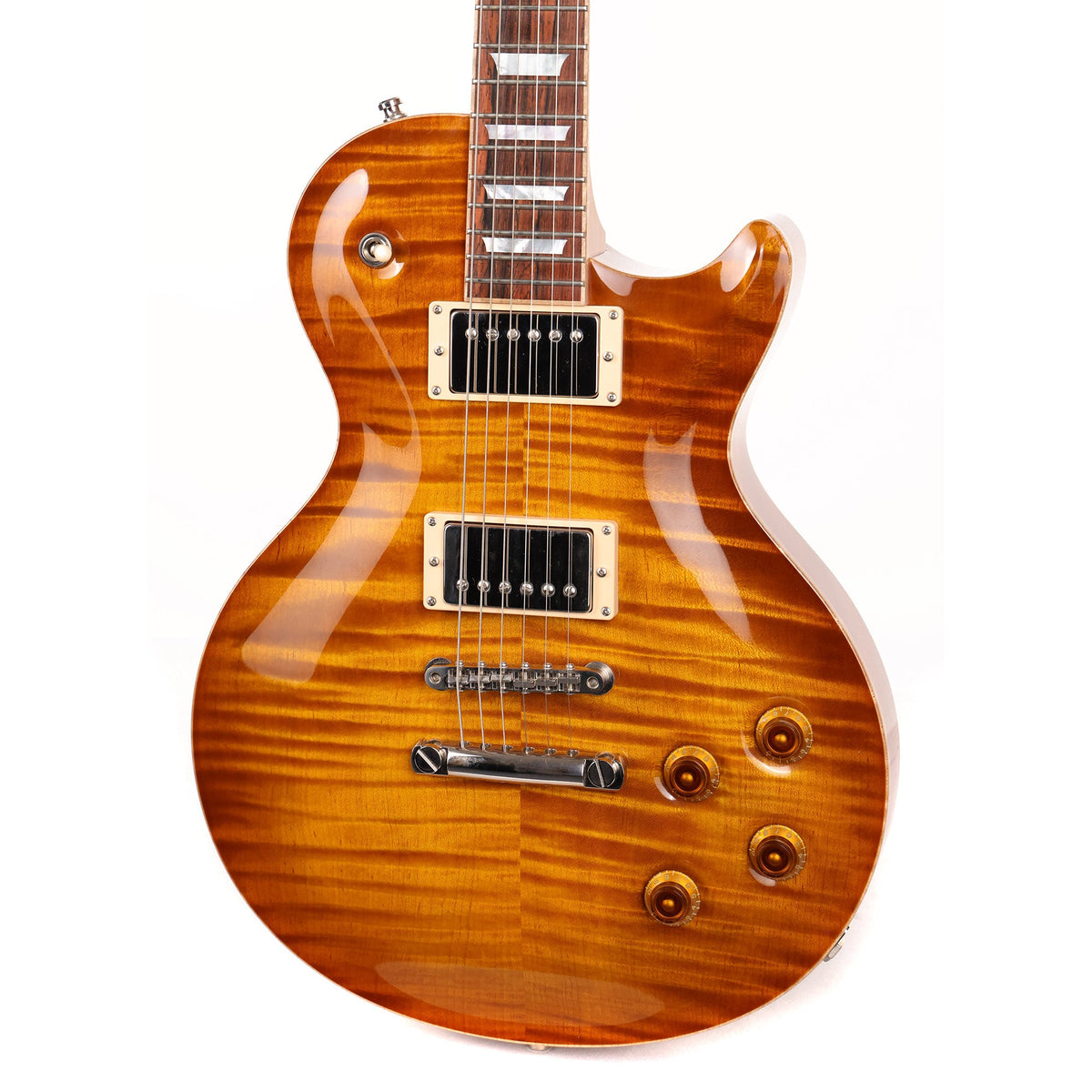 Nik Huber Orca '59 Ice Tea Burst High Gloss Brazilian Rosewood — 7