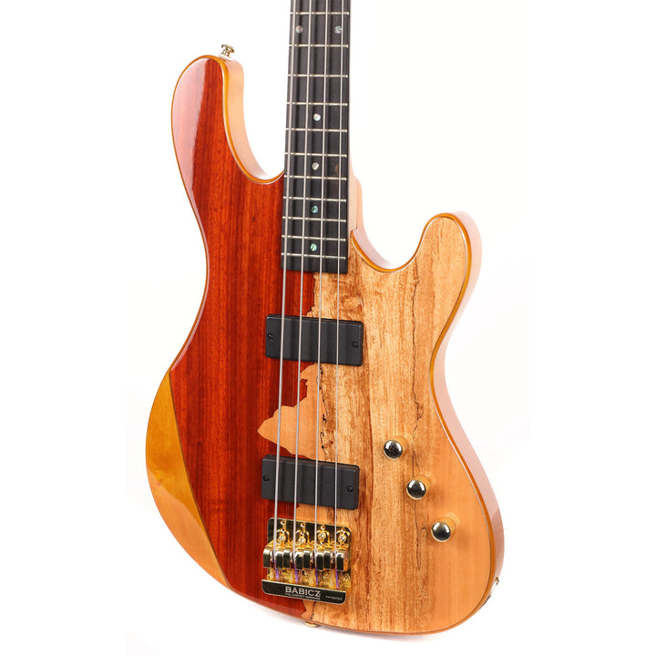Cort Rithimic Jeff Berlin Signature Bass Spalted Maple and Paduak Used