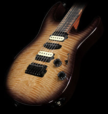 Suhr Modern Curly Mango Electric Guitar Black Burst