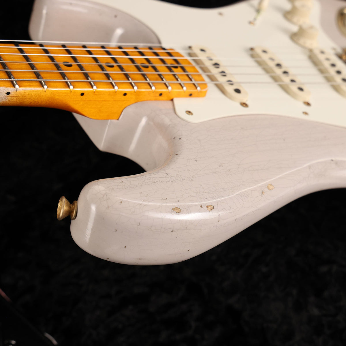 Fender Custom Shop 1955 Stratocaster Heavy Relic Faded Dirty White Blonde 2021 — 7
