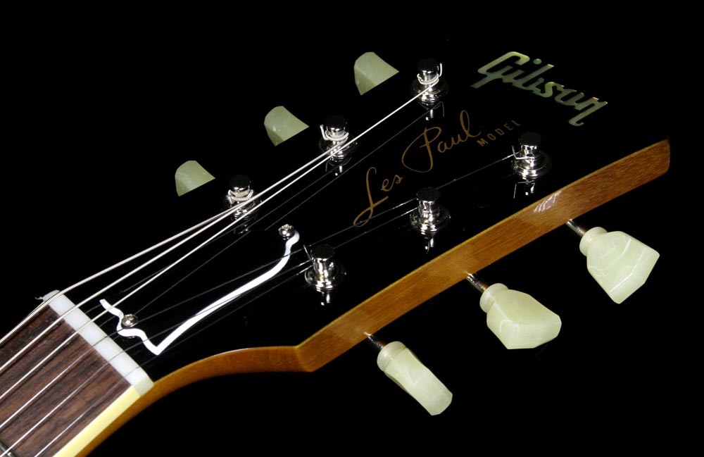 Used Gibson Custom Shop '57 Les Paul Chambered Reissue Electric Guitar Antique Goldtop — 4