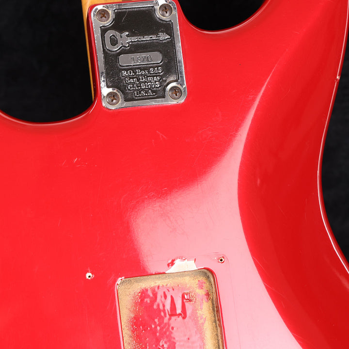 1983 Charvel Owned by Sammy Hagar Candy Apple Red