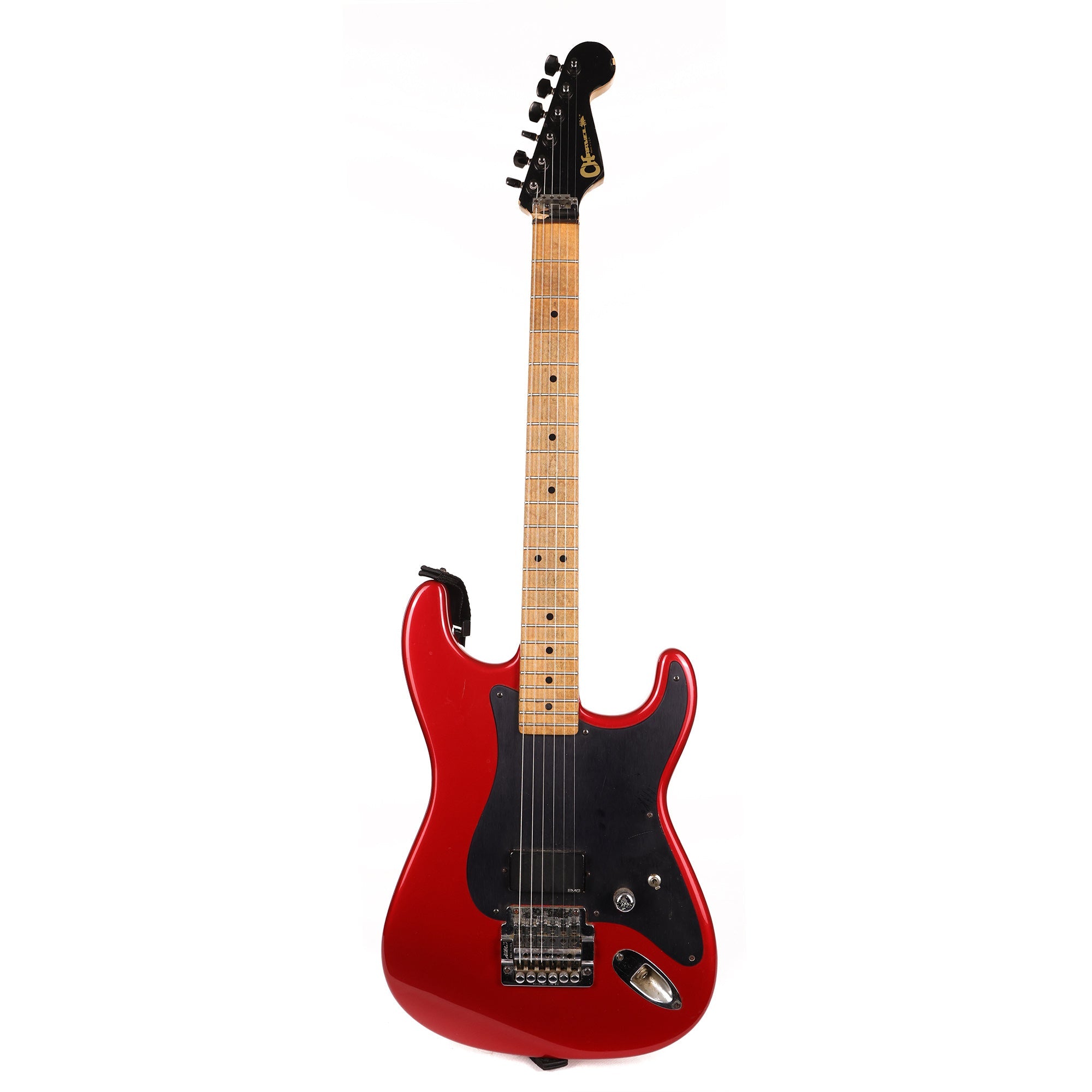 1983 Charvel Owned by Sammy Hagar Candy Apple Red | The Music Zoo