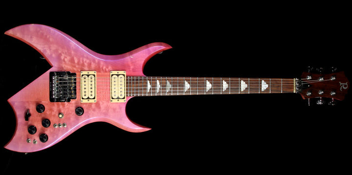 Used 1983 B.C. Rich Bich Supreme Electric Guitar Trans Pink Pearl Burst