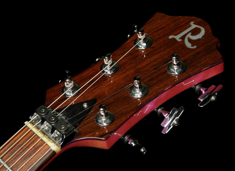 Used 1983 B.C. Rich Bich Supreme Electric Guitar Trans Pink Pearl Burst — 4