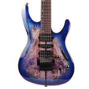 Ibanez S Premium S1070PBZ Guitar Cerulean Blue Burst Used