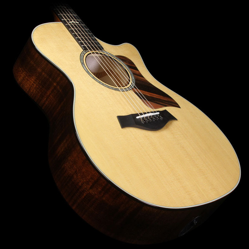 Used Taylor 614ce Acoustic Guitar Brown Sugar Stain — 1