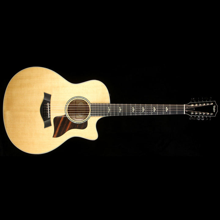 Used Taylor 656ce 12-String Grand Symphony Acoustic Guitar Brown Sugar Stain
