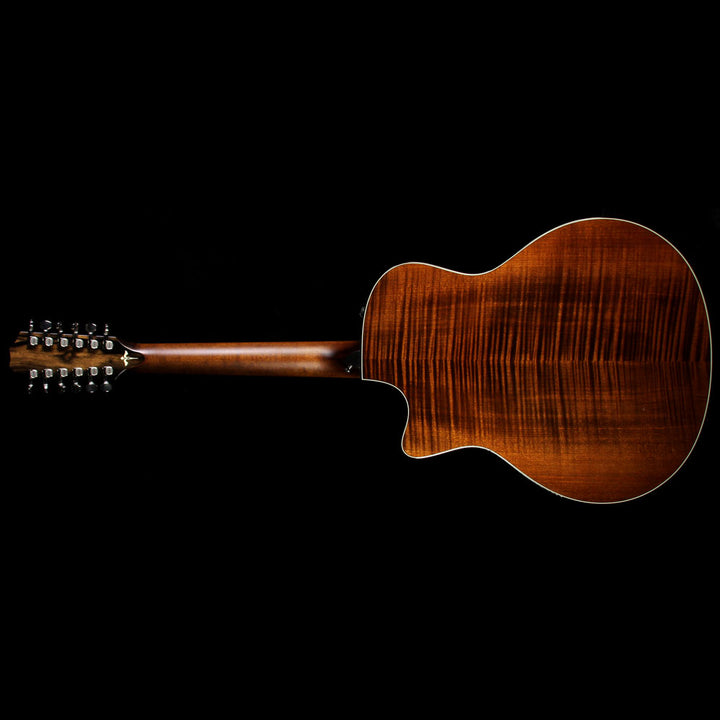 Used Taylor 656ce 12-String Grand Symphony Acoustic Guitar Brown Sugar Stain