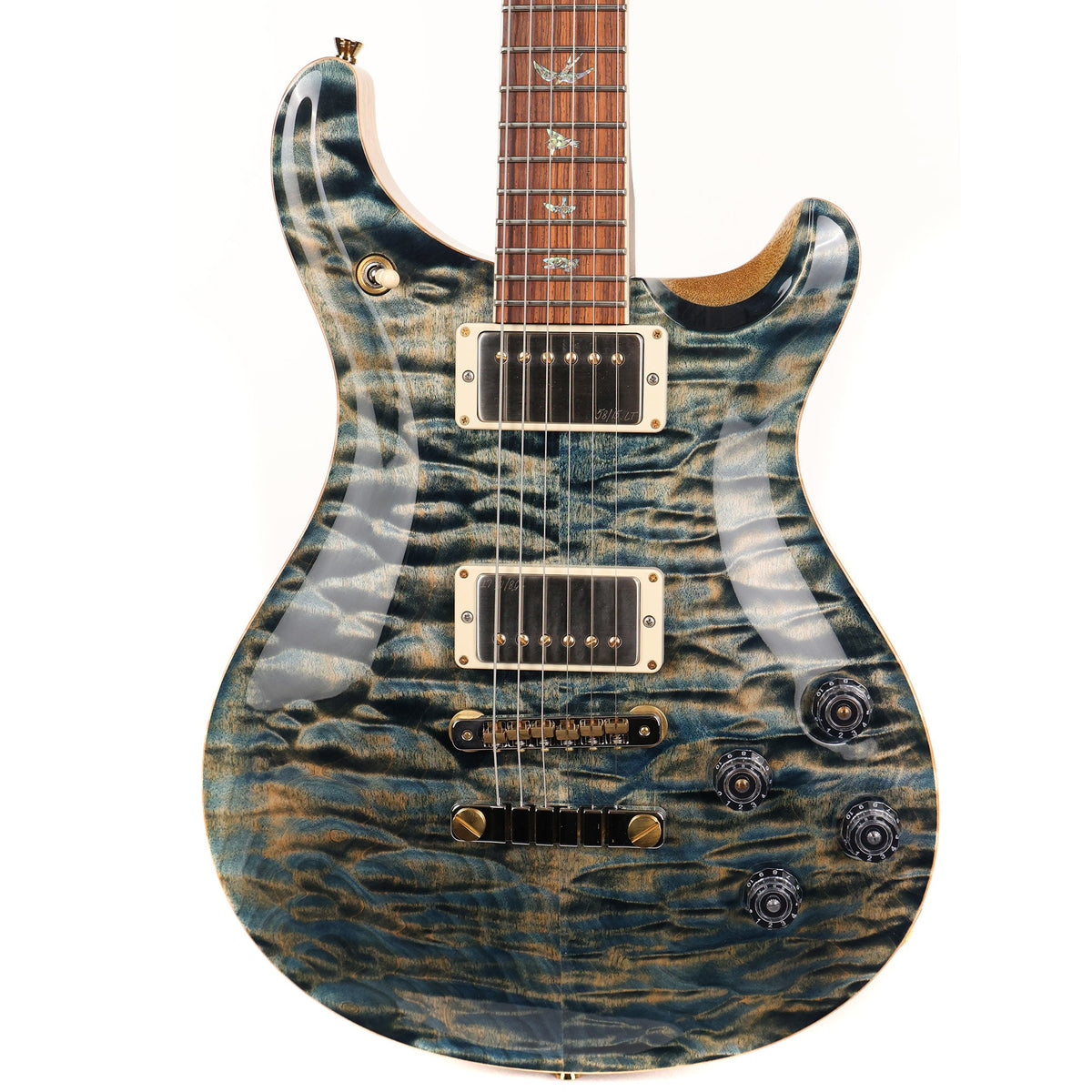 PRS McCarty 594 Quilt Top Rosewood Neck Wood Library 2022 — 1