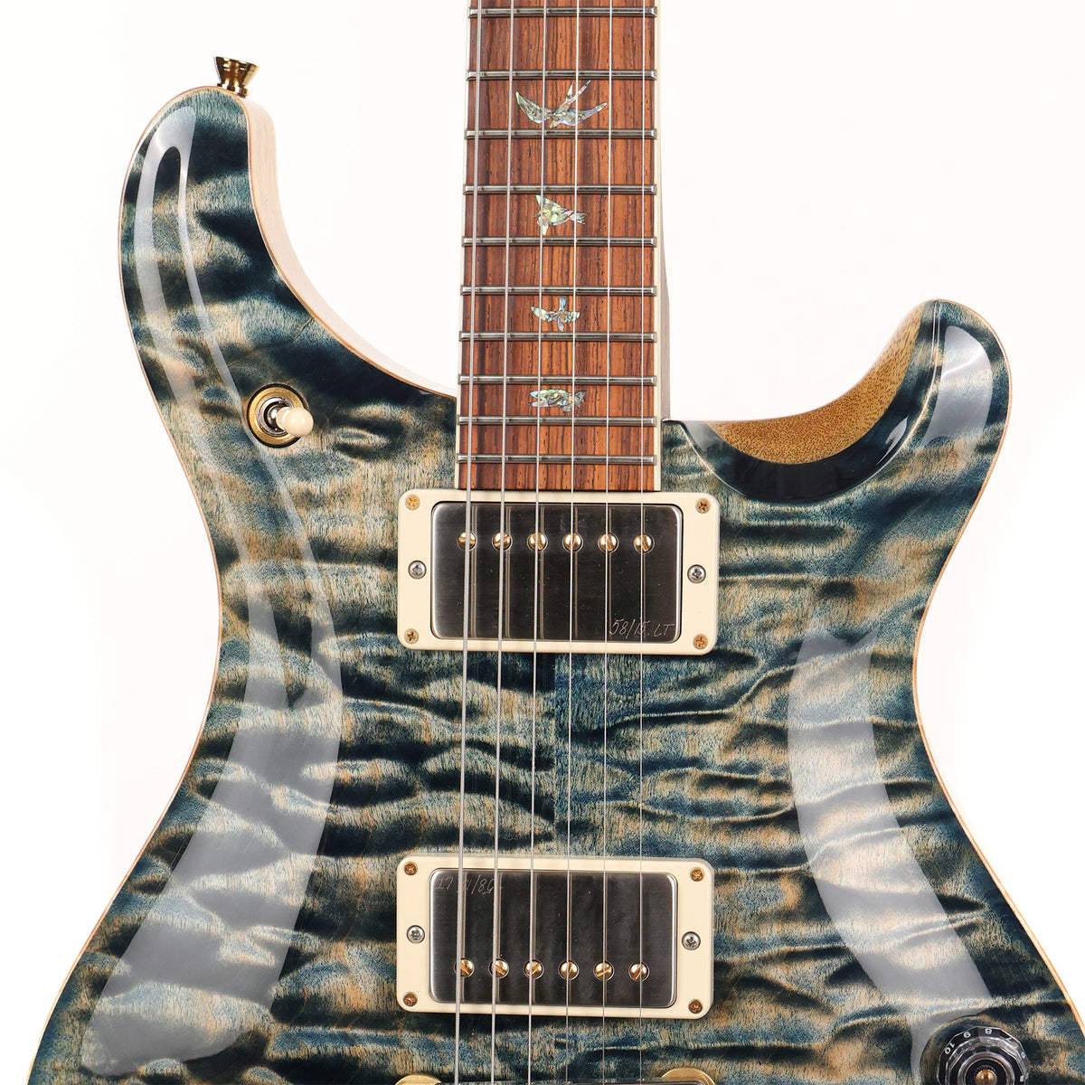 PRS McCarty 594 Quilt Top Rosewood Neck Wood Library 2022 — 6