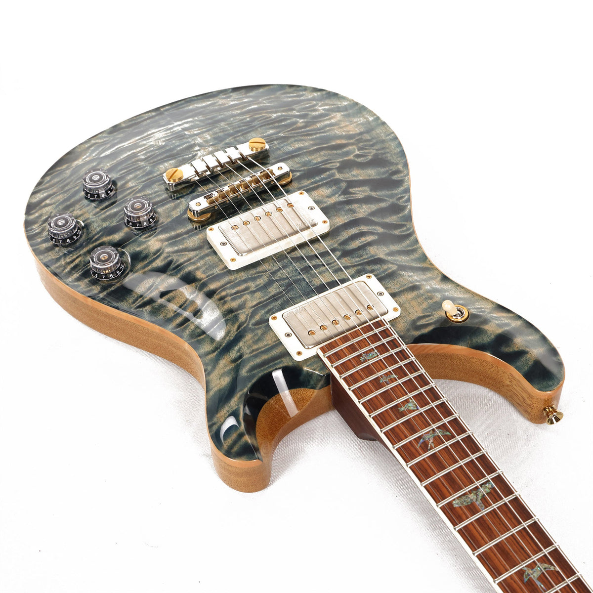 PRS McCarty 594 Quilt Top Rosewood Neck Wood Library 2022 — 9