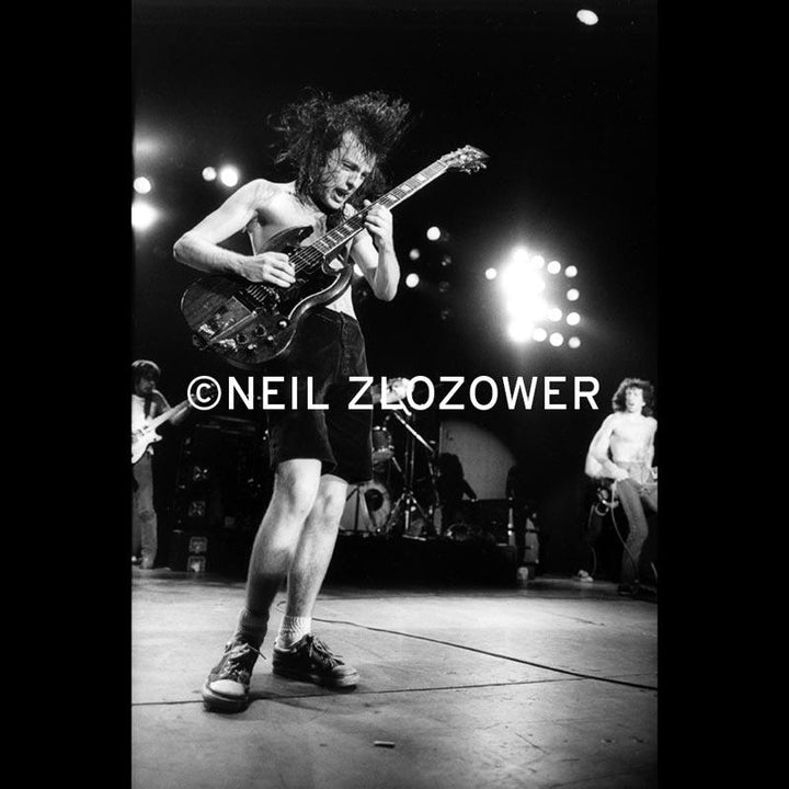 Angus Young Photo By Neil Zlozower 16 x 20 1979