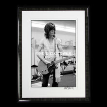 Joe Perry Custom Framed Photo By Neil Zlozower 20 x 24 1975