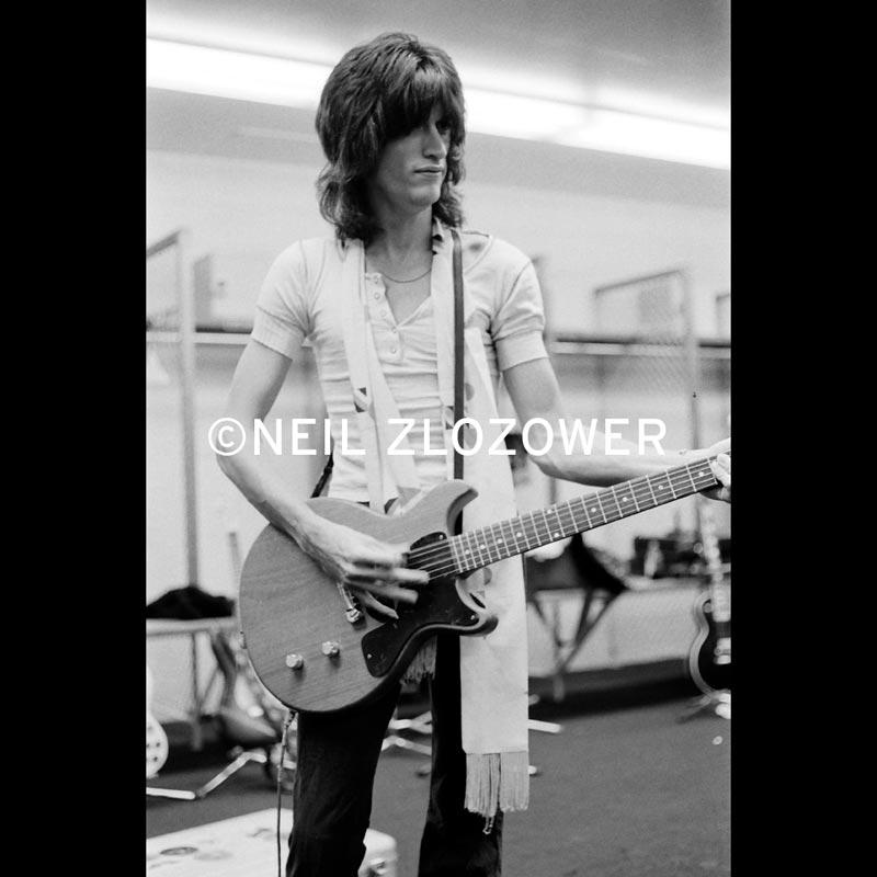 Joe Perry Photo By Neil Zlozower 16 x 20 1975 | The Music Zoo