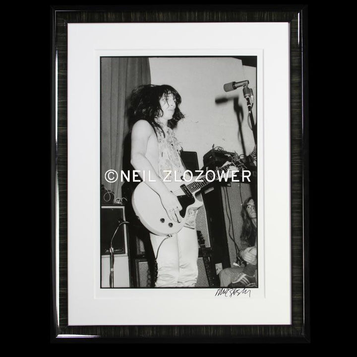 Johnny Thunders Custom Framed Photo By Neil Zlozower 20 x 24 1973