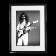 Frank Zappa Custom Framed Photo By Neil Zlozower 20 x 24 1978