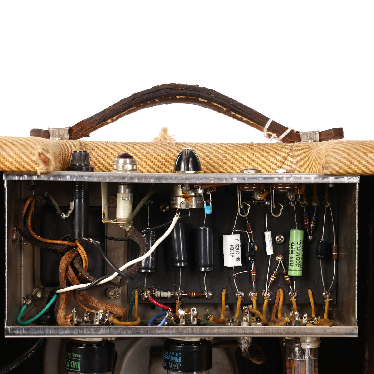 1957 Fender Champ Amplifier Re-Capped — 10