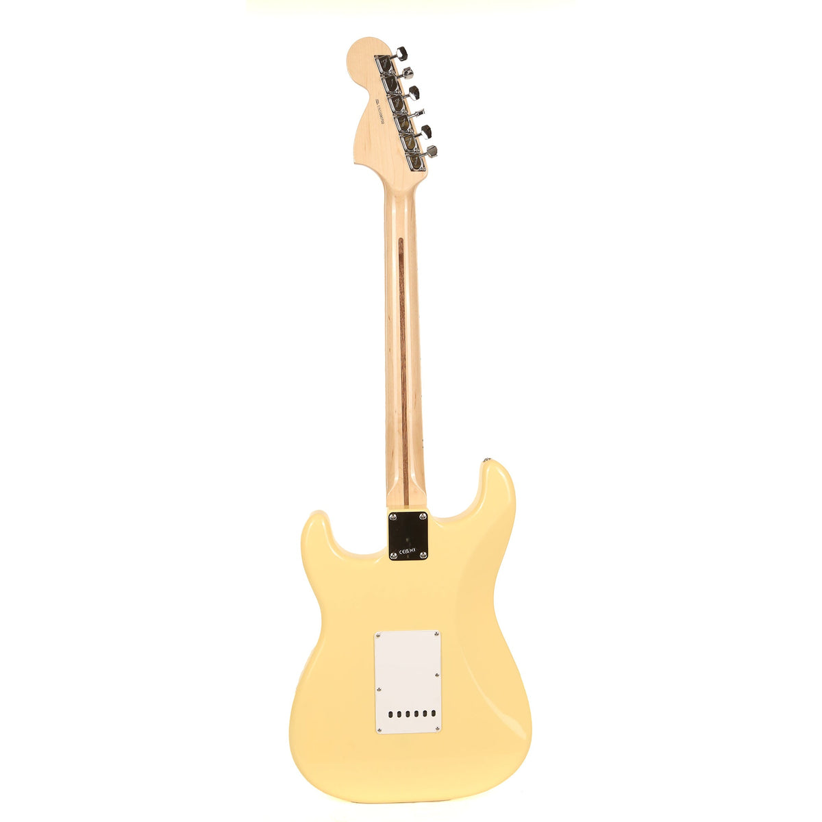 Fender Yngwie Malmsteen Signature Stratocaster Electric Guitar Vintage White — 3