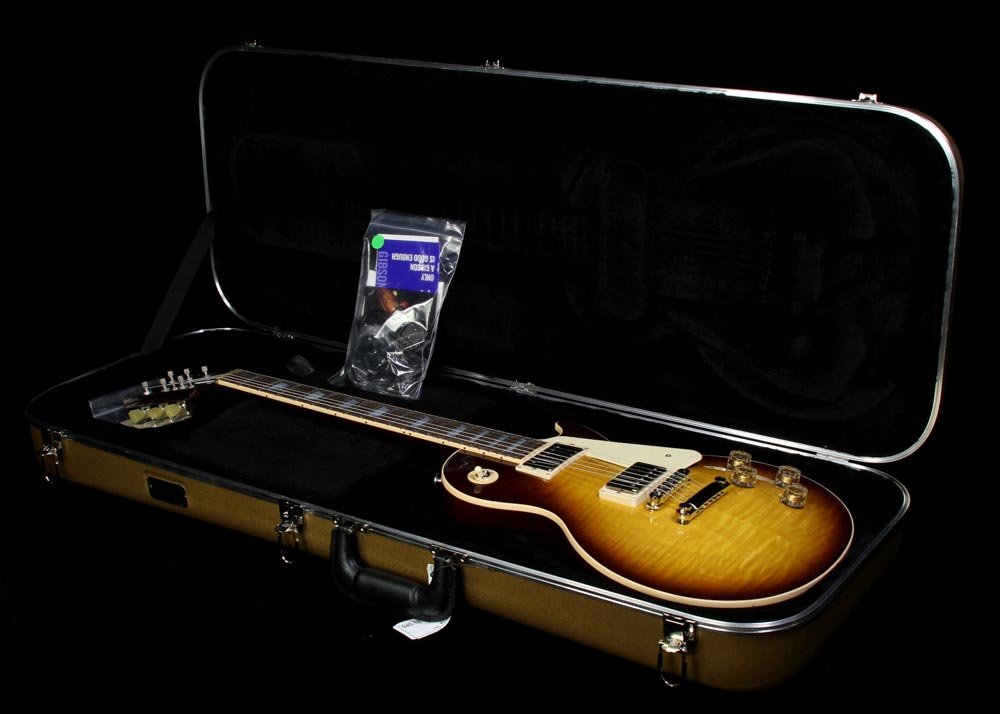 Used Gibson Les Paul Traditional Electric Guitar Tobacco Sunburst — 5
