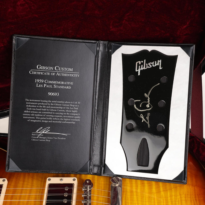 Gibson Custom Shop 1959 Commemorative Les Paul Standard 2010