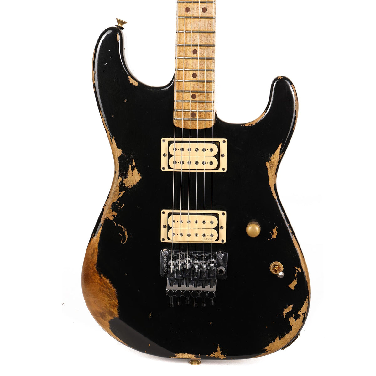 Charvel Custom Shop San Dimas Guitar Nitro Aged Black 2019 — 1