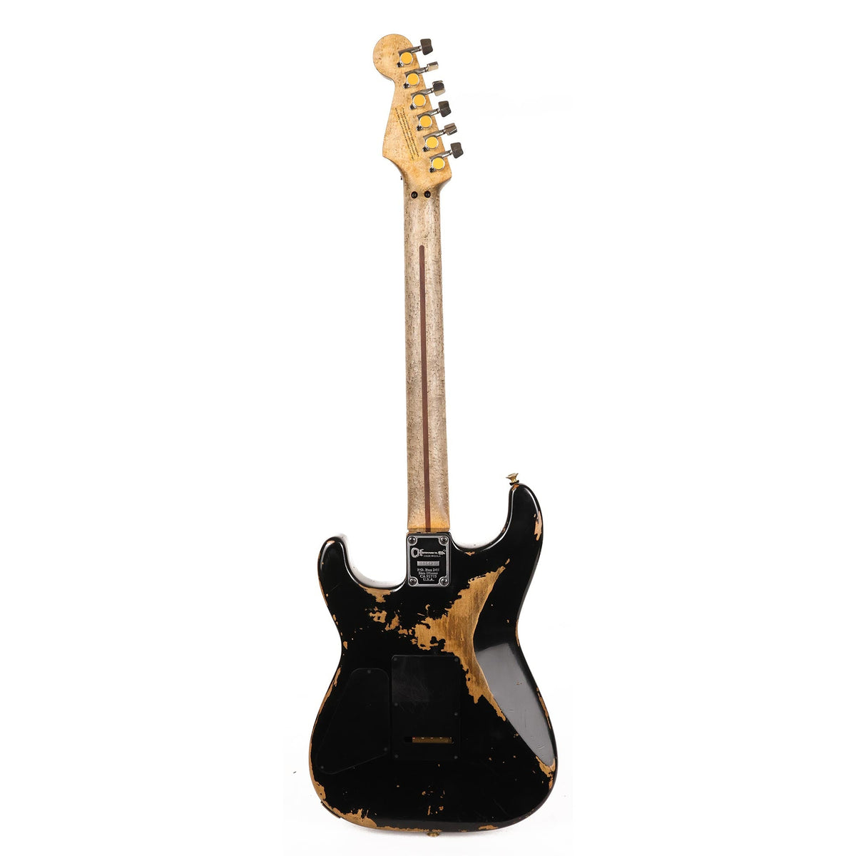 Charvel Custom Shop San Dimas Guitar Nitro Aged Black 2019 — 3