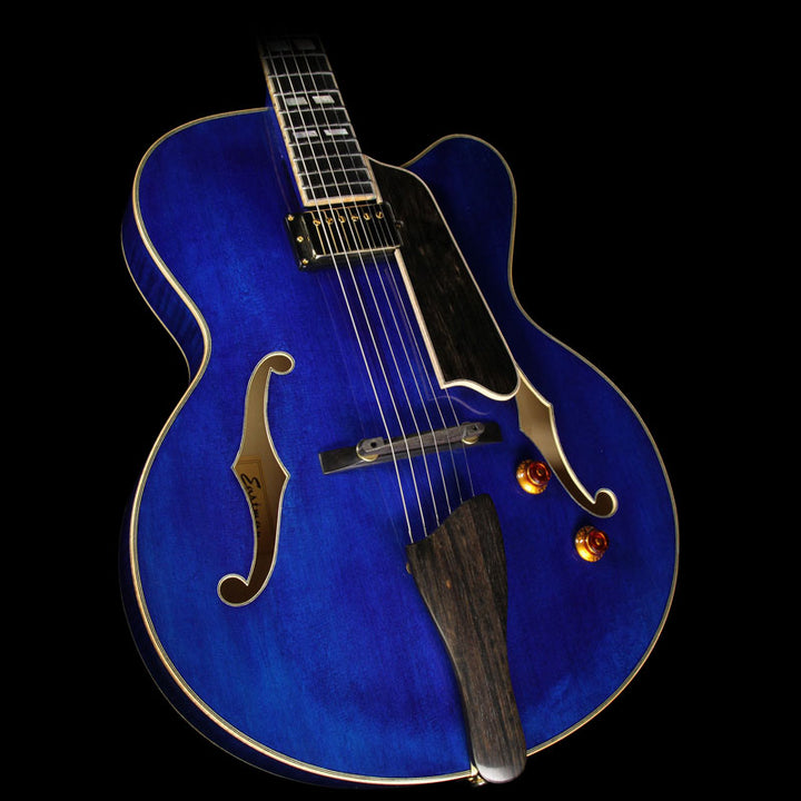Used Eastman AR580CE-BLU Archtop Electric Guitar Blue