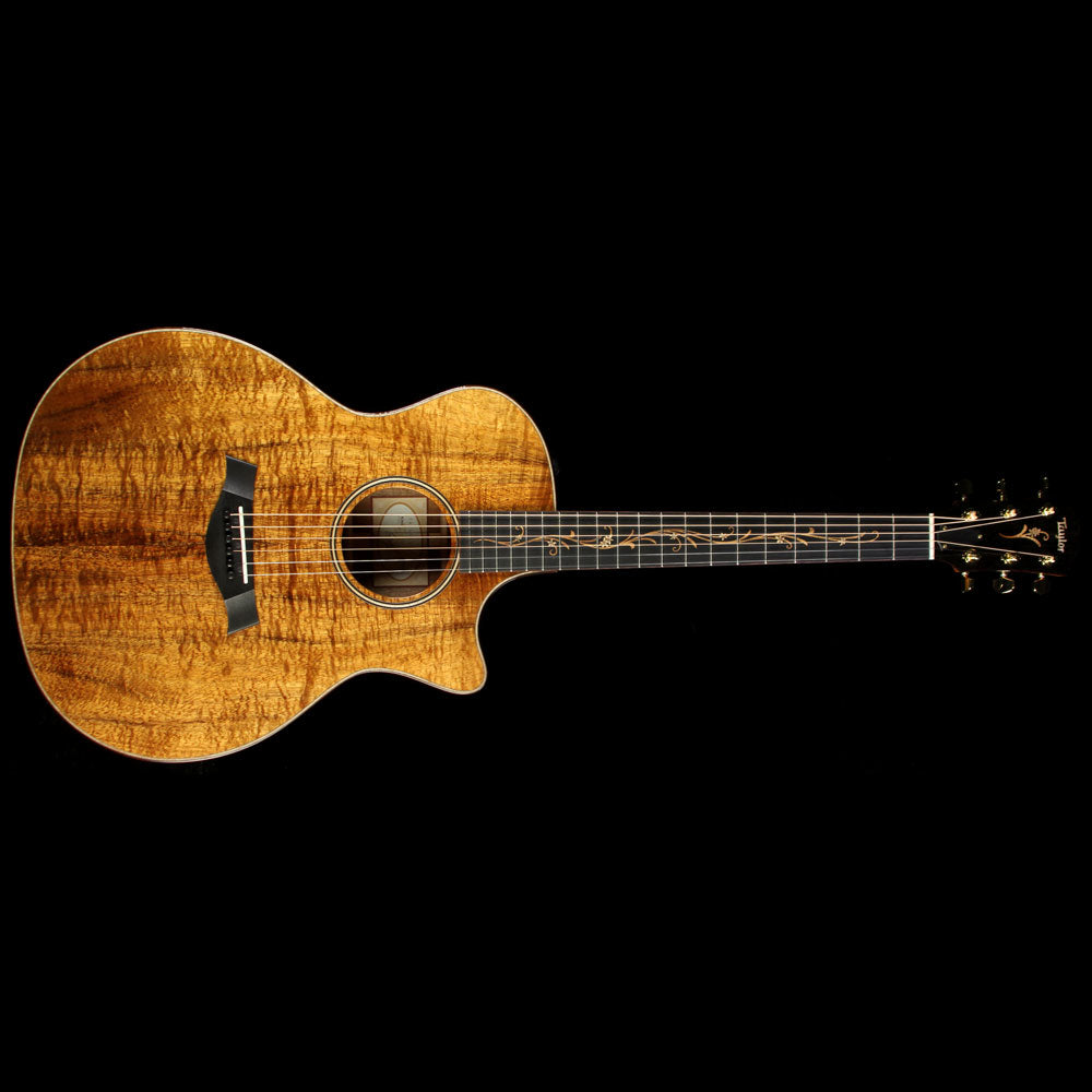 Taylor K24ce Koa Grand Auditorium Acoustic Guitar Natural — 2