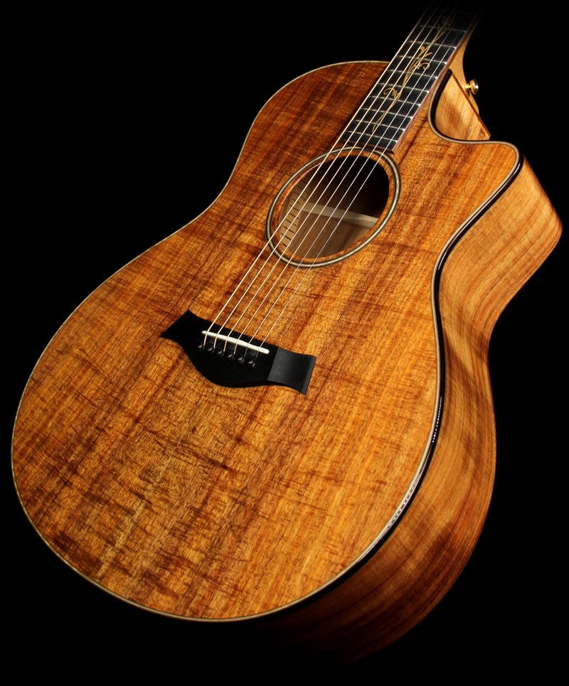Taylor K26ce AA Koa Top Grand Symphony Acoustic Guitar Natural — 1