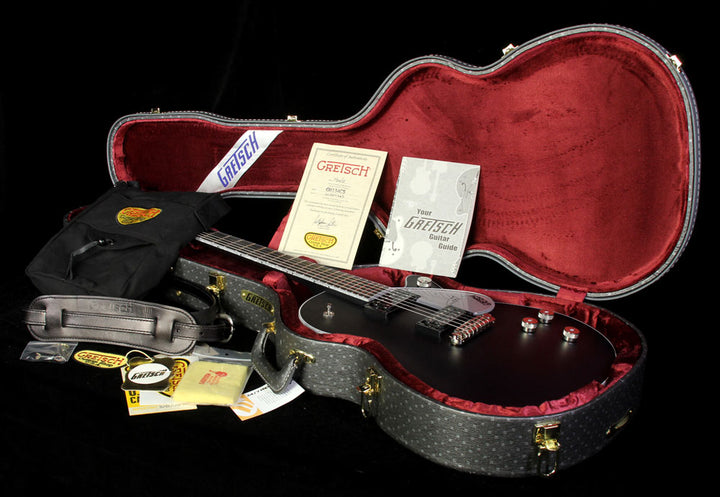 Gretsch Custom Shop Masterbuilt Stephen Stern Penguin GT Electric Guitar Matte Black