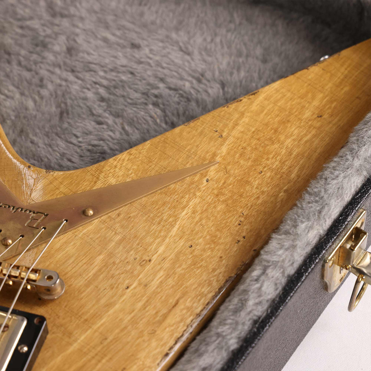 Banker Guitars 58 Spec BKV Guitar Natural Aged Korina — 9