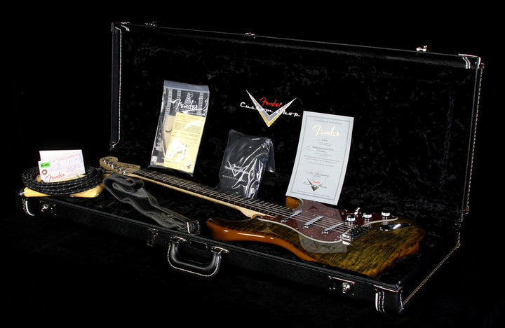 Fender Custom Shop Spalted Maple Top Artisan Stratocaster Electric Guitar Buckeye