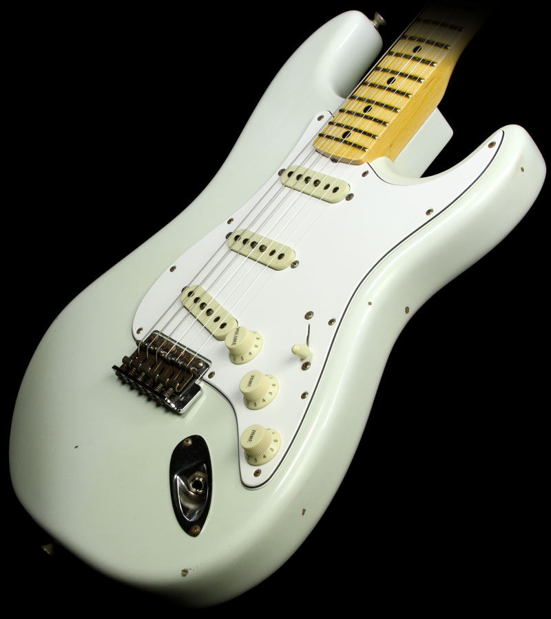 Fender Custom Shop Time Machine 1970 Stratocaster Relic Electric Guitar Olympic White — 1