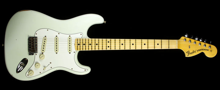 Fender Custom Shop Time Machine 1970 Stratocaster Relic Electric Guitar Olympic White