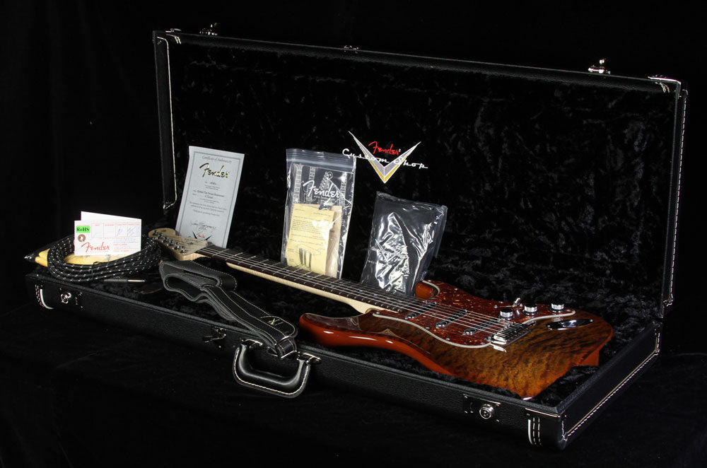 Fender Custom Shop Quilt Maple Top Artisan Stratocaster Electric Guitar Tiger Eye — 4