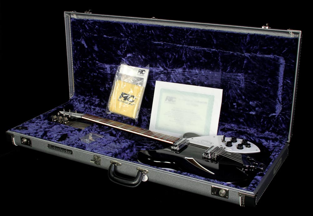 Used 2000 Rickenbacker CW360/12 String Limited Edition Carl Wilson Electric Guitar Jetglo — 5