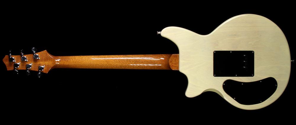 McInturff Spitfire Electric Guitar Off White Mary Kaye Finish — 3