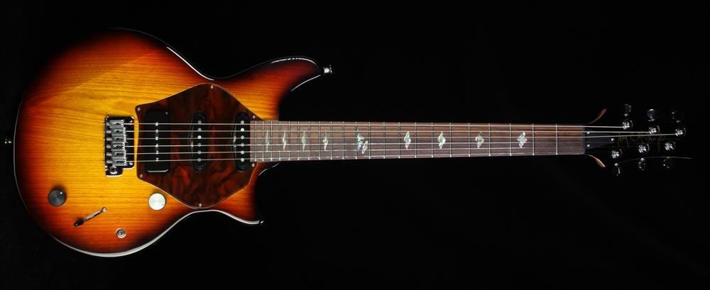 McInturff Spitfire Electric Guitar 3-Tone Sunburst — 2