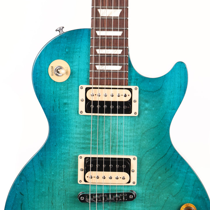 Gibson Les Paul Studio Deluxe T Guitar Caribbean Night 2017