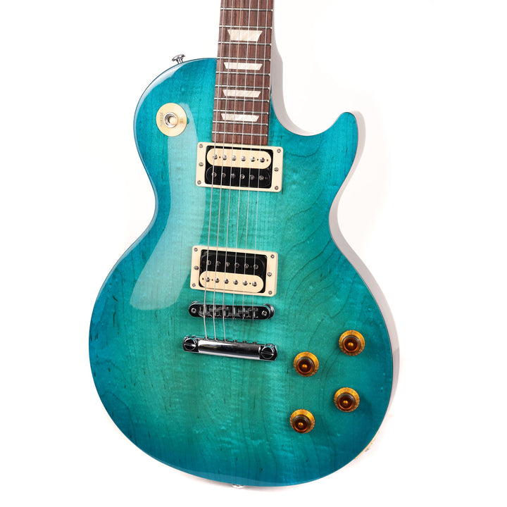 Gibson Les Paul Studio Deluxe T Guitar Caribbean Night 2017