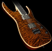 Jackson Misha Mansoor Signature Juggernaut BULB HT6 Quilt Top Electric Guitar Amber Tiger Eye