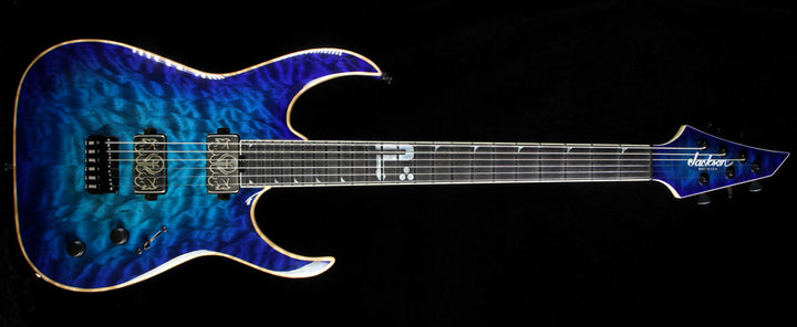 Used 2015 Jackson Misha Mansoor Juggernaut BULB HT6 Quilt Top Electric Guitar Laguna Burst