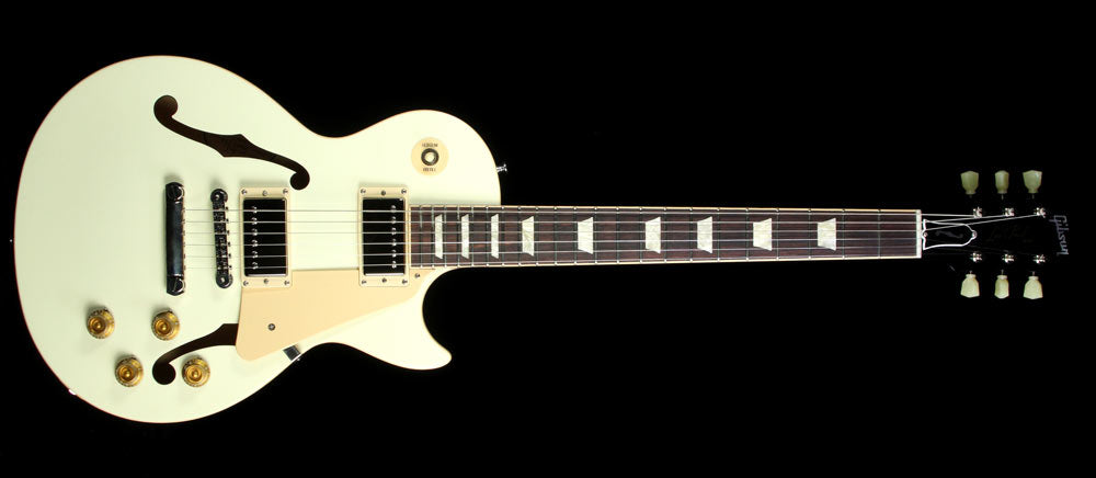 Used Gibson Memphis ES-Les Paul Electric Guitar Whitetop — 2