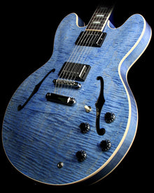 Gibson Memphis ES-335 Block Figured Top Electric Guitar Indigo Blue